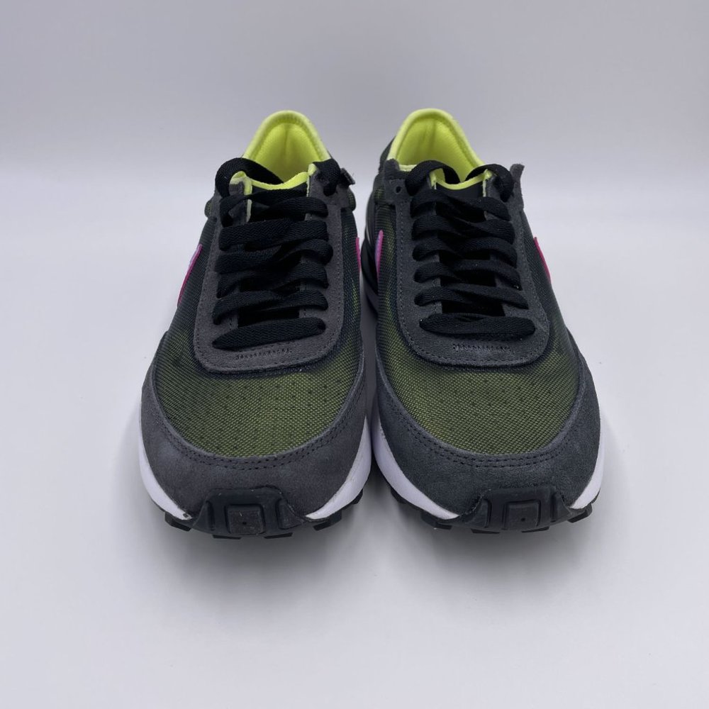 Nike Waffle One Black / Lilac / Lemon Womens Shoes - Picture 3 of 8